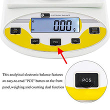Load image into Gallery viewer, CGOLDENWALL High Precision Lab Digital Scale Analytical Electronic Balance Laboratory Lab Scale Precision Jewelry Scales Kitchen Precision Weighing Electronic Scales 0.01g Calibrated (1000g, 0.01g)