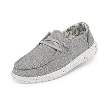 Load image into Gallery viewer, Hey Dude Women's Wendy L Linen Size 10 | Women’s Shoes | Women’s Lace Up Loafers | Comfortable & Light-Weight