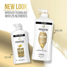 Load image into Gallery viewer, Pantene Shampoo Twin Pack with Hair Treament, Daily Moisture Renewal for Dry Hair, Safe for Color-Treated Hair