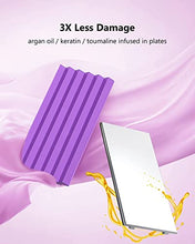 Load image into Gallery viewer, Terviiix Hair Crimper for Women with 4 Interchangeable Plates, Keratin & Argan Oil Infused Crimping Iron for Hair, Volumizing Crimper Hair Iron with 5 Heat Settings & 60 Min Auto Off
