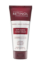 Load image into Gallery viewer, Retinol Anti-Aging Hand Cream – The Original Retinol Brand For Younger Looking Hands –Rich, Velvety Hand Cream Conditions & Protects Skin, Nails & Cuticles – Vitamin A Minimizes Age’s Effect on Skin