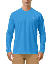 Load image into Gallery viewer, Roadbox Mens Long Sleeve UV Sun Protection Swimming Rash Guard Shirts SPF