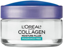 Load image into Gallery viewer, L'Oreal Paris Collagen Daily Face Moisturizer, Reduce Wrinkles, Face Cream, Fragrance Free 1.7 oz