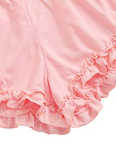 Load image into Gallery viewer, SheIn Women's Solid Print Cami Crop Top and Shorts Pajamas Set Medium Plain Pink