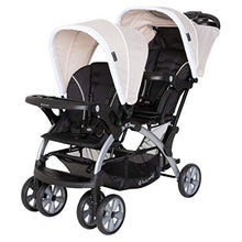 Load image into Gallery viewer, Baby Trend Sit N Stand Compact Easy Fold Toddler Baby Infant Double Stroller with Baby Trend Ally 35 Baby Infant Car Seat Carrier with Cozy Cover