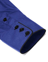 Load image into Gallery viewer, COOFANDY Men's Casual American Flag Dress Shirts Patriotic Western Long Sleeve Shirt Blue