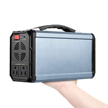 Load image into Gallery viewer, 300W Solar Generator, FlashFish 60000mAh Portable Power Station Camping Potable Generator, CPAP Battery Recharged by Solar Panel/Wall Outlet/Car, 110V AC Out/DC 12V /QC USB Ports for CPAP Camp Travel