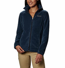 Load image into Gallery viewer, Columbia Women's Petite Benton Springs Full Zip Fleece Jacket - Large - Columbia Navy