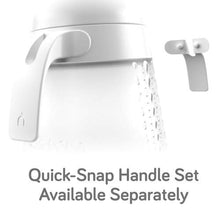 Load image into Gallery viewer, Nanobebe Flexy Silicone Baby Bottles, Anti-Colic, Natural Feel, Non-Collapsing Nipple, Non-Tip Stable Base, Easy to Clean - 3-Pack, Teal, 9 oz