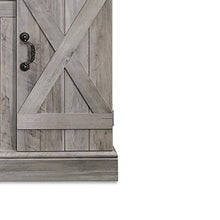 Load image into Gallery viewer, BELLEZE 47" TV Stand Entertainment Center for TV's Up to 50" W/Infrared Electric Fireplace, Grey Wash