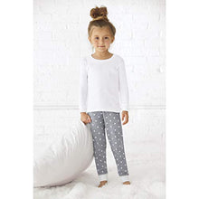 Load image into Gallery viewer, RABBIT SKINS 100% Combed Ringspun Cotton Toddler Long Sleeve Baby Rib Pajama Top, Black, 3T