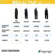 Load image into Gallery viewer, FROGG TOGGS Men's Classic Pro Advantage Bib, Black, X-Large