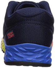 Load image into Gallery viewer, New Balance Kid's Fresh Foam Arishi V2 Bungee Running Shoe, Pigment/Coral Glow, 2 M US Little Kid