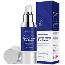 Load image into Gallery viewer, Beautivity Scar Cream, Advanced Scar Treatment, Premium Edition Stretch Mark & Scar Cream, Acne, Surgery, Stretch Marks, Stretch Marks Relief and Burns Repair, Face Skin Repair Gel Made in Canada