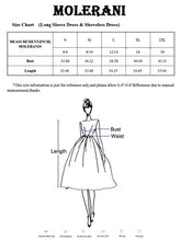Load image into Gallery viewer, MOLERANI Women's Casual Swing Simple T-shirt Loose Dress, Large, long Sleeve Army Green