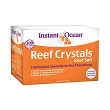 Load image into Gallery viewer, Instant Ocean-Aquarium Systems 200 Gallon Reef Crystals Sea Salt (Box)