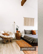 Load image into Gallery viewer, Brightech Sphere - Mid Century Modern 2 Globe Floor Lamp for Living Room Bright Lighting - Contemporary LED Standing Light for Bedrooms & Offices - Gold/Antique Brass Indoor Pole Light