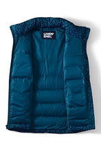 Load image into Gallery viewer, Lands' End Womens Puffer Down Vest Burnt Caramel Leopard Print Plus 2x