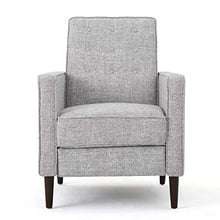 Load image into Gallery viewer, Christopher Knight Home Mervynn Mid-Century Modern Fabric Recliners, 2-Pcs Set, Light Grey Tweed