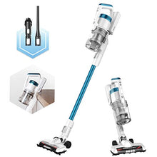 Load image into Gallery viewer, EUREKA RapidClean Pro Lightweight Cordless Vacuum Cleaner, High Efficiency Powerful Digital Motor LED Headlights, Convenient Stick and Handheld Vac, Essential, Blue