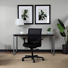 Load image into Gallery viewer, HON Convergence Mesh Back Task Chair with Height-Adjustable Arms, in Black