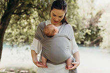 Load image into Gallery viewer, Boba Wrap Baby Carrier, Grey - Original Stretchy Infant Sling, Perfect for Newborn Babies and Children up to 35 lbs