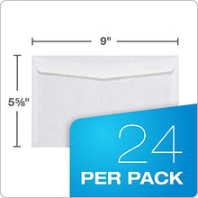 Load image into Gallery viewer, TOPS 1099 Envelopes, For 1099 NEC, 1099 MISC, 1099 R, 1099 INT & 1099 DIV, Self Seal Double Window Security Envelopes, 5-5/8" x 9", 24/Pack (TX2222ES)