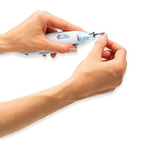 Load image into Gallery viewer, Beurer 24-piece Professional Manicure & Pedicure Nail Drill Kit | 10 Stainless Steel Attachm./10 Sanding Bands, 18 Speeds | Electric Nail File Set, Nails Care Tools, For Foot/Hand | Storage Case, MP62