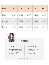Load image into Gallery viewer, Women Hooded Cardigan Fuzzy Jacket Winter Open Front Fleece Coat Outwear with Pockets Purpletiedye S