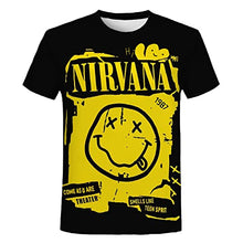 Load image into Gallery viewer, Zreey New Cute Smile 3D Print T-Shirt Hip Hop Style Large Size T-Shirt Cross Style Short Sleeve Tops