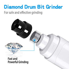 Load image into Gallery viewer, Casfuy Dog Nail Grinder Upgraded - Professional 2-Speed Electric Rechargeable Pet Nail Trimmer Painless Paws Grooming & Smoothing for Small Medium Large Dogs & Cats (White)