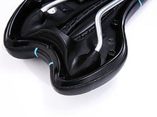 Load image into Gallery viewer, ZHIQIU Comfortable Bike Saddle Mountain Bicycle Seat Profession Road MTB Bike Seat Outdoor Or Indoor Cycling Cushion Pad (Black/Black)