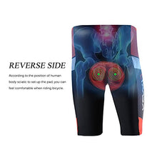 Load image into Gallery viewer, Lixada Men's Cycling Jersey Set Bicycle Short Sleeve Set Quick-Dry Breathable Shirt+3D Cushion Shorts Padded Pants