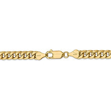 Load image into Gallery viewer, 14k Yellow Gold 6mm Miami Cuban Bracelet Chain 7 Inch Curb Fine Jewelry For Women Gifts For Her
