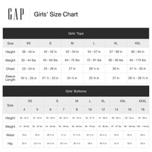 Load image into Gallery viewer, GAP Girls Short Sleeve Logo T-Shirt T Shirt, Black 19, Large US
