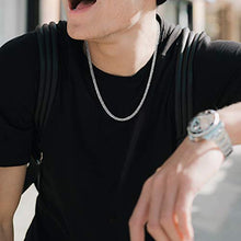 Load image into Gallery viewer, 14K Yellow Gold 2.0mm Cuban/Curb Link Chain Necklace- Made in Italy-16-30 (White, 24)