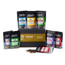 Load image into Gallery viewer, Tiesta Tea Top 8 Favorites Tea Sampler Set, Up to 80 Cups, High to No Caffeine, Hot & Iced Tea, Loose Leaf Tea Variety Pack with Green, Herbal, Black & Chai Tea, 8 Sample Pouches