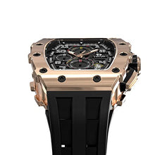 Load image into Gallery viewer, TSAR BOMBA Mens Watches Luxury Tonneau Watches for Men Waterproof 50M Analog Replica Watch Chronograph Calendar Date Menâs Dress Business Work Watch Diver Large Square Face Wristwatch
