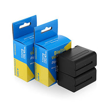 Load image into Gallery viewer, Powerextra 2 Pack Replacement Sony NP-F970 Battery Compatible with Sony DCR-VX2100, DSR-PD150, DSR-PD170, FDR-AX1, HDR-AX2000, HDR-FX1, HDR-FX7, HDR-FX1000, HVL-LBPB, HVR-HD1000U, HVR-V1U, HVR-Z1P