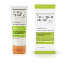 Load image into Gallery viewer, Neutrogena Naturals Multi-Vitamin Nourishing Daily Face Moisturizer with Antioxidant Bionutrients & Vitamins B, C & E, Non-Comedogenic & Sulfate-, Paraben-, Phthalate- & Dye-Free, 3 fl. oz