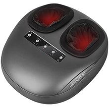 Load image into Gallery viewer, Medcursor Foot Massager Machine with Heat, Shiatsu Deep Kneading Massage, Multi-Level Settings, Air Pressure, Electric Muscle Roller Feet Massager, Fits Feet Up to Size 11
