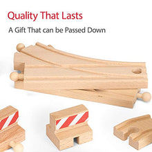 Load image into Gallery viewer, BRIO 33772 Special Track Pack | 50 Pieces of Wooden Tracks and Train Accessories for Kids Age 3 and Up
