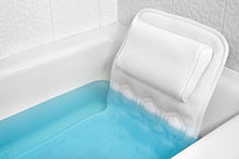 Load image into Gallery viewer, COMFYSURE Bath Cushion for Tub - Extra-Large Full Body Bath Tub Pillow & Non-Slip Spa Bathtub Mat Mattress Pad with Super Thick Breathable 3D Mesh Layers - Great Back Support for Adults (48"x 15")