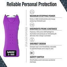 Load image into Gallery viewer, SABRE Self Defense Kit With Pepper Spray And Stun Gun Flashlight, 25 Bursts of Max Police Strength OC Spray, 10-Foot Range, Painful 1.60 µC Charge, 120 Lumens, Rechargeable, Safety Switch, Holster