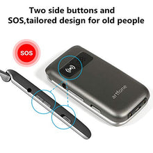 Load image into Gallery viewer, artfone Big Button Flip Phone for Elderly, 3G Unlocked Senior Flip Phone, Large Volume, Tmobile Phone with Radio, SOS, Torch and Camera Functions, Senior Phone with Acc Reciever Like Iphone's (Black)
