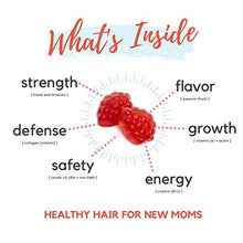 Load image into Gallery viewer, Baby Blues Postpartum Hair Loss Vitamins - Passion Fruit Gummies with Biotin, Collagen, & Folate
