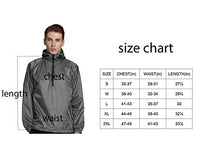 Load image into Gallery viewer, Men's Waterproof Hooded Rain Jacket Windbreaker Lightweight Packable Raincoat(Navy,XL)