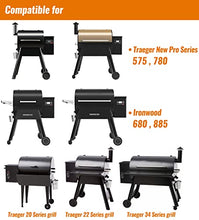 Load image into Gallery viewer, NUPICK 35 Pack BAC407 Grease Bucket Liner Compatible for Traeger Pro Series 575/780, 22/34 Series, Ironwood 650/885 Grills, Grill Accessories for Traeger, 4.9" x 4.5"