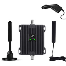 Load image into Gallery viewer, Cell Phone Signal Booster for Car, Truck and SUV - Enhance 4G Data and Volte for Verizon, AT&T and T-Mobile - Dual 700MHz Band 12/13/17 Cellular Repeater Antenna Kit for Small Vehicle.