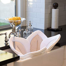 Load image into Gallery viewer, Blooming Bath Lotus Baby Bath Seat - Premium Baby Bathtub, Fits Most Sinks - Newborn & Baby Essentials - Baby Gifts - 33" - Grey/Dark Grey